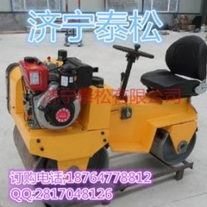 全國熱銷的小型駕駛式柴油壓路機 TS-850雙鋼輪振動壓路機