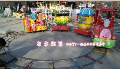 8字型電瓶電動軌道火車游樂設備