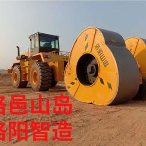 洛邑山島,SD25T沖擊式壓路機