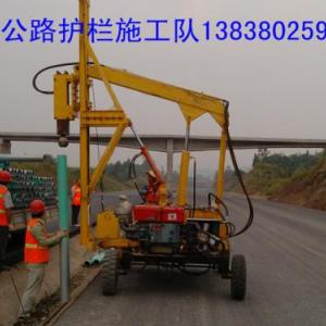 青海護(hù)欄安裝寧夏波形護(hù)欄打樁甘肅公路護(hù)欄施工