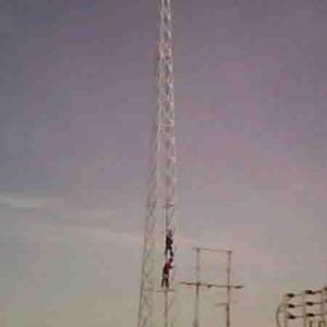 電力專用GFL型四柱角鋼避雷塔