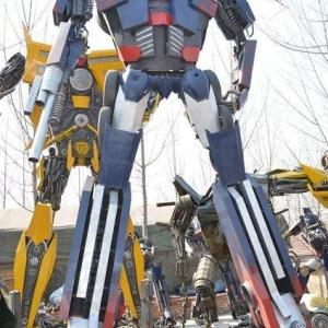 4米擎天柱變形金剛模型