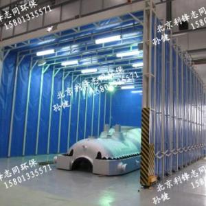 北京噴漆房_伸縮移動噴漆房_北京利鋒志同環保