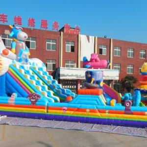 小飛俠兒童室外充氣蹦蹦床氣包