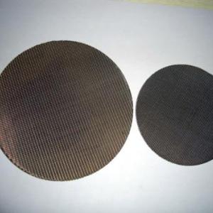 【產地貨源】黑絲過濾片@圓形過濾片@鐵絲網過濾片