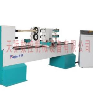 雙軸木工車床數(shù)控 合金刀具 鑄鐵床身