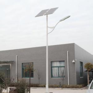 太陽能路燈-遼寧撫順6米30W工程案例圖-新農村道路建設工程