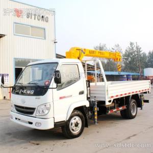 小型吊車全液壓油電兩用3噸小型隨車吊