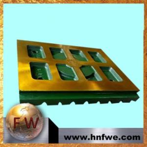 石料生產線耐磨配件顎板齒板牙板