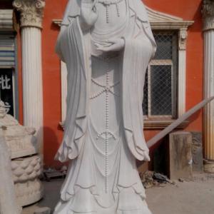 石雕佛像  漢白玉觀音雕像 曲陽雕刻