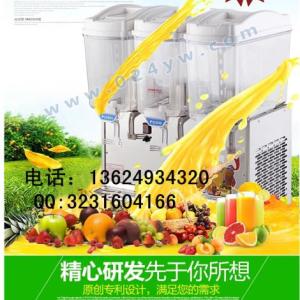 果汁機(jī)冷飲設(shè)備批發(fā) 噴淋式雙缸果汁機(jī)