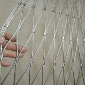 不銹鋼絲繩網，不銹鋼繩網，動物園圍欄