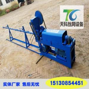 全自動鐵絲拉直切斷機 鋼絲校直斷料機廠家