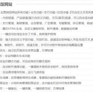 支付型營銷型網(wǎng)站