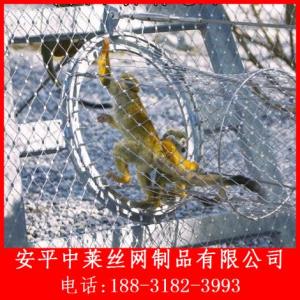柔性防護網、動物不銹鋼絲繩網、動物園圍網