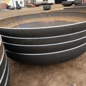 Q235大口徑旋壓厚壁封頭現貨出售。