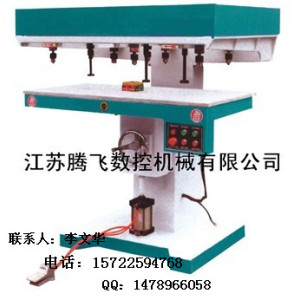 木工鉆床 氣動立式多軸木工鉆床 多功能木工銑槽機  家具制造設備多頭鉆廠家 江蘇