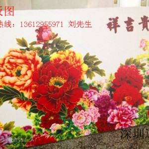 做玻璃櫥柜門圖案新工藝的機器-玻璃打印機價格一臺