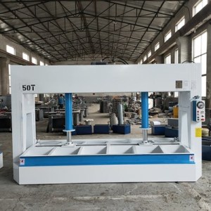 復合門冷壓機 50T液壓式冷壓機行程1.5米 鋼木門冷壓機報價單