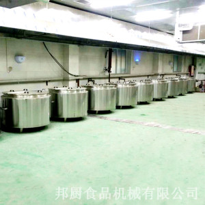 中央廚房自動化設備-行星攪拌炒鍋定做?