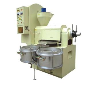 供應花生榨油機生產廠家，6YL-160型冷熱兩用螺旋榨油機價格，小型榨油機