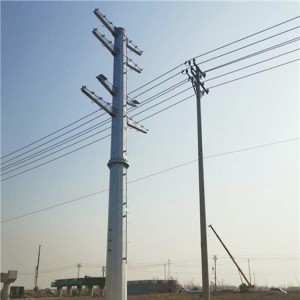 滁州市轉角60度鋼管桿呼高根據參數定做