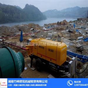 竹峰機械-吉首車載泵出租怎么收費-宜春車載泵出租