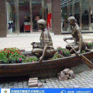 小品鑄銅雕塑價格-精藝雕塑(在線咨詢)-小品鑄銅雕塑