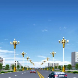 廠家直銷LED大型景觀燈 草坪路燈玉蘭燈