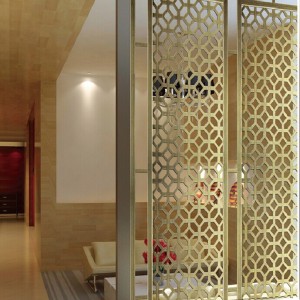 涪陵區不銹鋼屏風§涪陵區玫瑰金屏風廠家