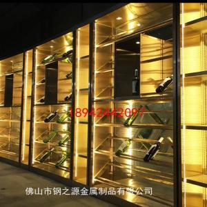 不銹鋼酒柜-不銹鋼酒柜展示柜