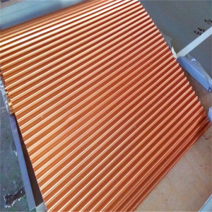 拉薩幕墻鋁瓦楞板 來圖定制