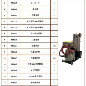 汽車移動式干磨機 98D