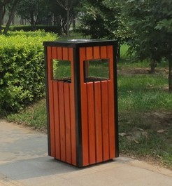 供應河南垃圾桶|安陽鋼木垃圾桶垃圾箱|焦作分類果皮箱廠家勁爆價直銷