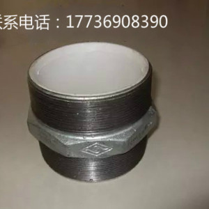 廠家直銷 鍍鋅襯塑瑪鋼管件 襯塑外絲管絲