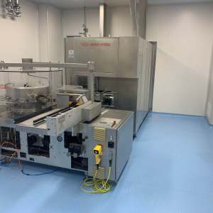 轉讓二手楚天牌抗生素瓶灌裝加塞機/卡式瓶洗烘灌塞軋聯動線