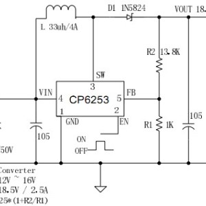 供應(yīng)CP6253升壓芯片