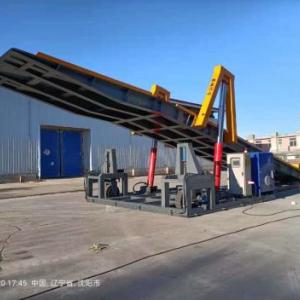 后翻式液壓翻板卸車機