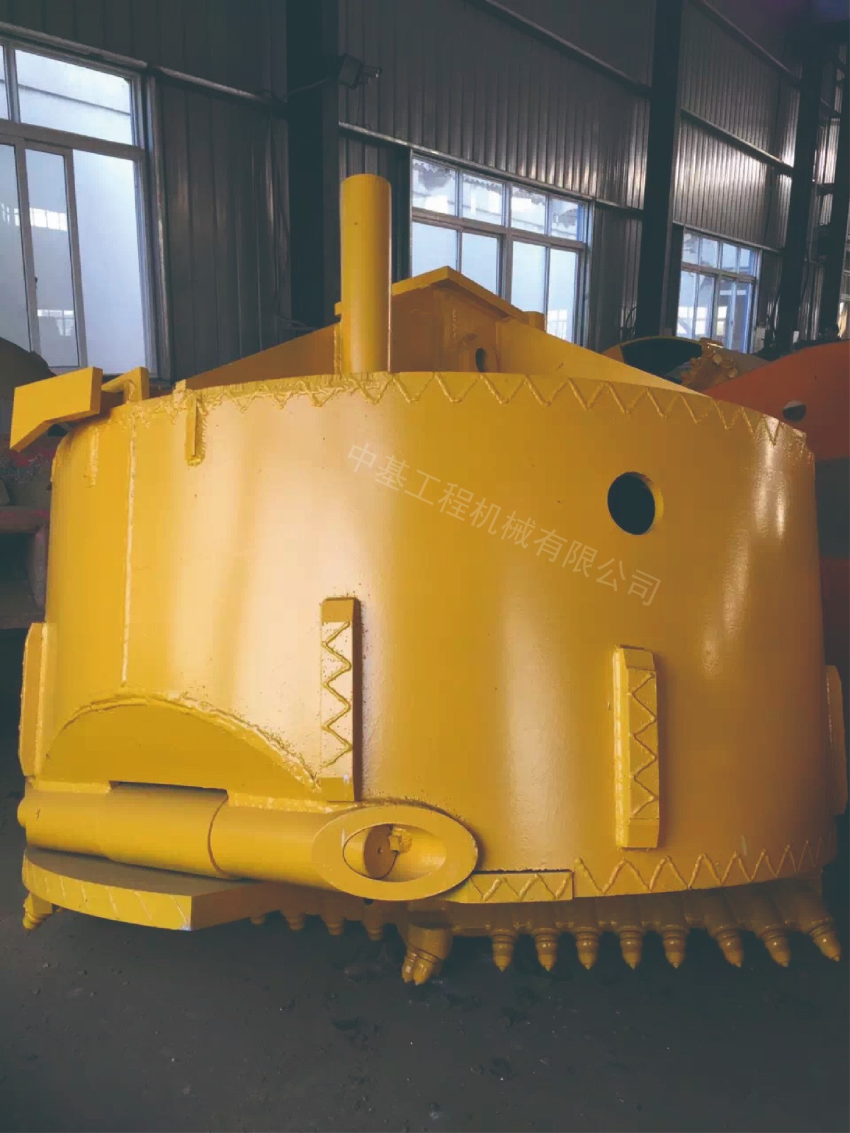 旋挖钻机钻头 钻具 双底截齿捞沙斗 句容中基-其他-烽火台