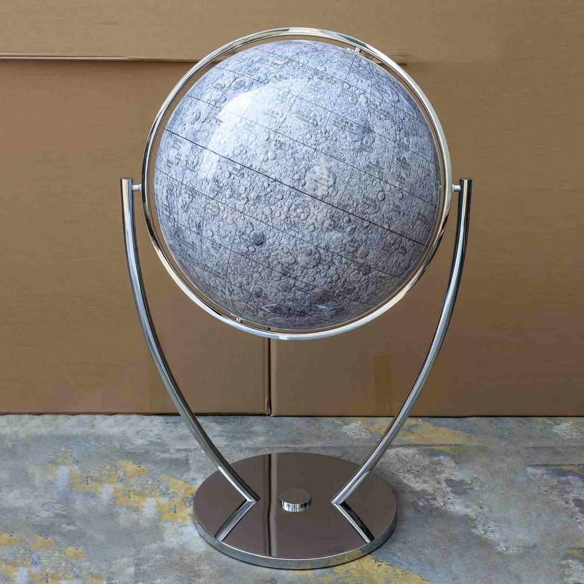 厂家供应天文教学仪器月球仪可定制尺寸