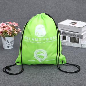 環保束口袋定制滌綸