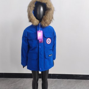 帶毛領(lǐng)冬季保暖兒童棉服外套