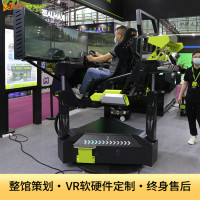 三屏赛车模拟星际赛车VR赛车VR赛车设备VR竞速设备