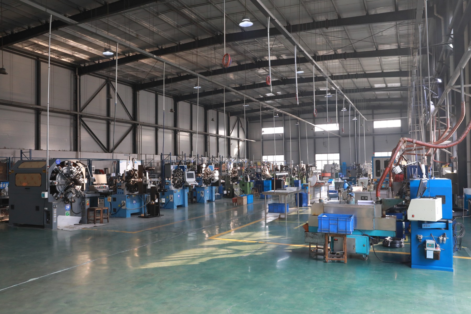 车间照片-辉县市天力弹簧有限公司公司