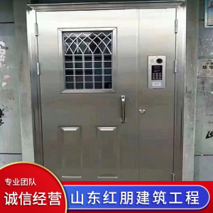 直按式可視對講系統門