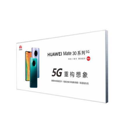 厂家供应卡布灯箱铝型材 uv软膜广告灯箱铝合金边框CNC拉布边框