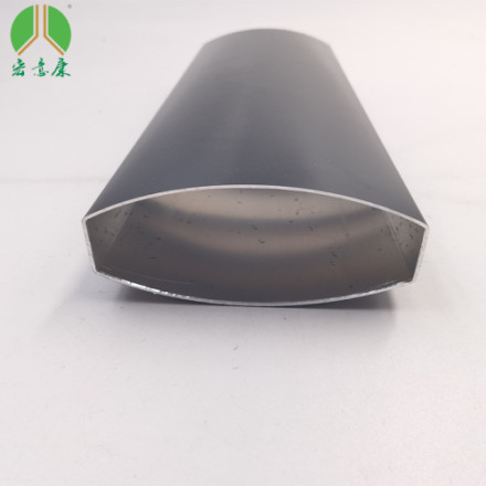 铝合金异型管厂家6063 6061铝合金椭圆管装饰管现货批发
