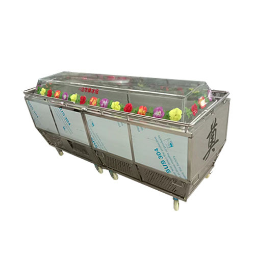 分体式水晶棺 便携式分体冰棺 洁华殡仪价格_图片_参数-烽火台