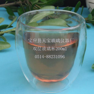 雙層玻璃杯子