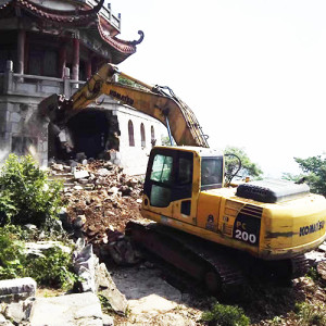 小松200挖機租賃 履帶式小挖機 除草開荒 園林綠化